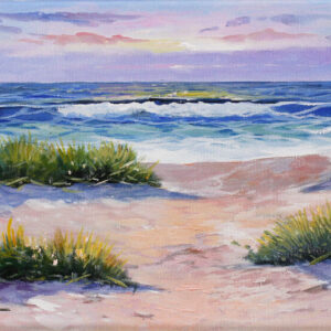 JOAN PUERTO CORNELLA - ABENDLEUCHTEN - Originalgemälde