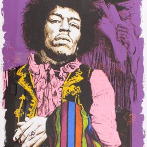 Thomas Jankowski - JIMI HENDRIX Unikat - Original Mischtechnik