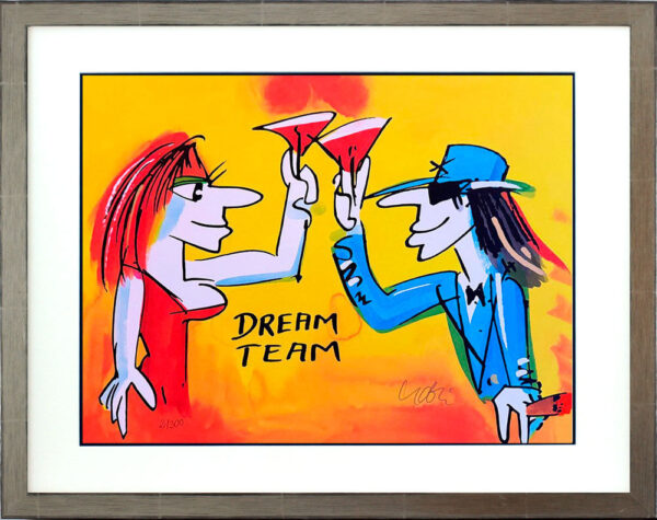 Udo Lindenberg Bilder - DREAMTEAM - Edition 2025 - Original Grafik handsigniert
