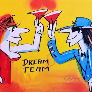 Udo Lindenberg Bilder - DREAMTEAM - Edition 2025 - Original Grafik handsigniert