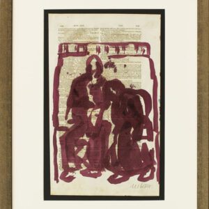 Armin Mueller-Stahl - WORT UND BILD - GEFÄHRTEN - original gemalt - HANDSIGNIERT...