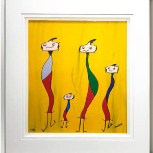 1 Walter "80 Euro WALDI" Lehnertz - WALDINIS - original Siebdruck handsigniert